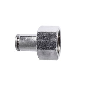Metal Pu Fitting Straight 8mm 1/2' F
